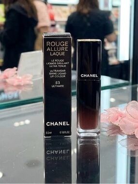 Chanel Rouge Allure Laque Liquid Lip Colour — 63 Ultimate AMAZING New in box